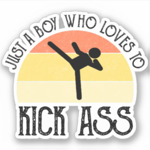 Just A Boy Who Loves To Kick-Ass