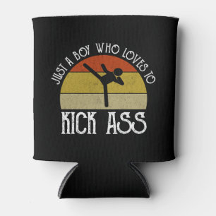 Just A Boy Who Loves To Kick-Ass Can Cooler