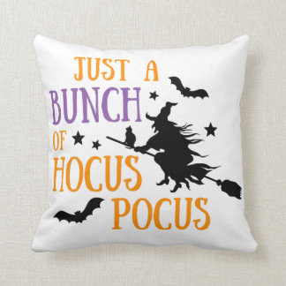 Just A Bunch Of Hocus Pocus Halloween Cushion
