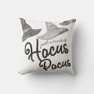 Just a Bunch of Hocus Pocus Halloween Spooky Cute Cushion