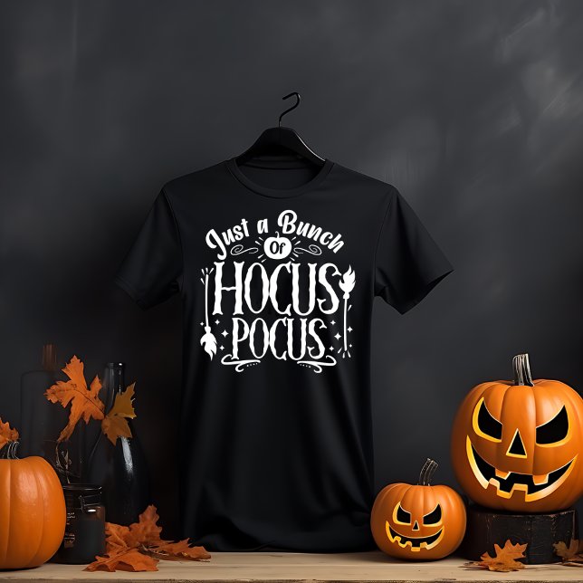 Just a Bunch of Hocus Pocus Halloween T-Shirt (Creator Uploaded)