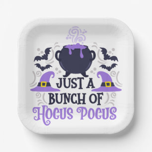 Just a Bunch of Hocus Pocus Paper Plate