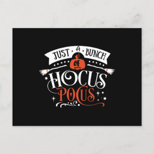 Just a bunch of hocus pocus postcard