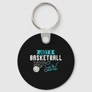 Just A Bysketbyll Girl Bysketbyll Player Women Bys Key Ring