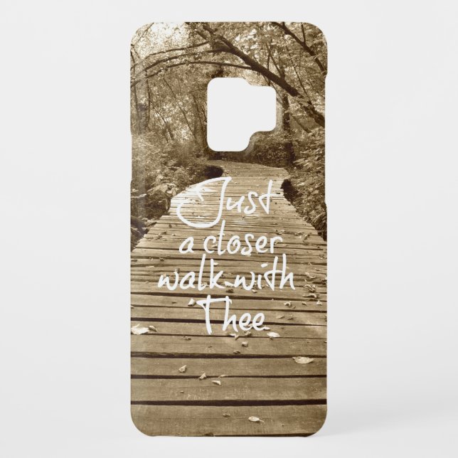 Just a Closer Walk With Thee Hymn Case-Mate Samsung Galaxy Case (Back)