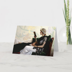 Just a Couple of Girls By Harry Watrous Thank You Card