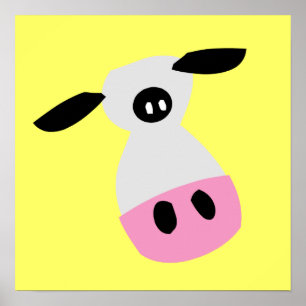 Just a Cow Poster