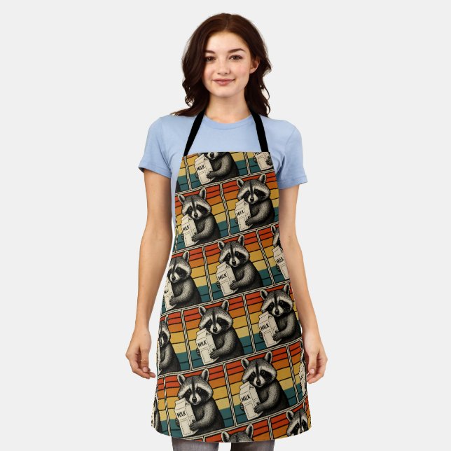 Just A Dad Who Always Came Back With The Milk Apron (Worn)