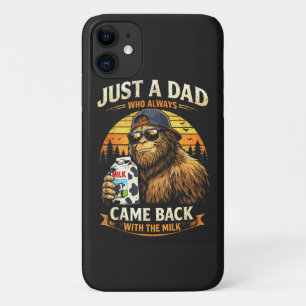 Just A Dad Who Always Came Back with The Milk Case-Mate iPhone Case