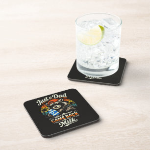 Just A Dad Who Always Came Back with The Milk Coaster