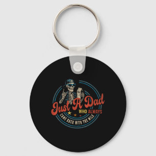 Just A Dad Who Always Came Back With The Milk Fath Key Ring
