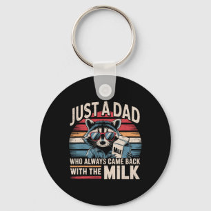 Just A Dad Who Always Came Ck Funny Father's Day F Key Ring
