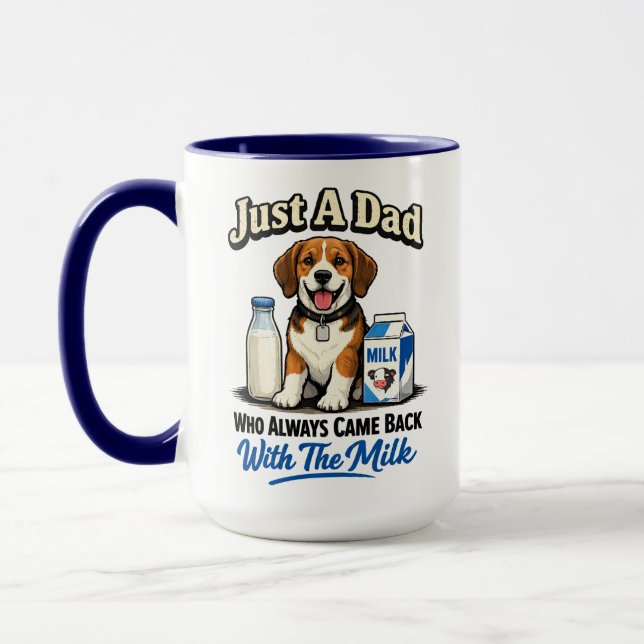 Just a Dad Who Always Came Funny | Father’s Day Mug (Left)