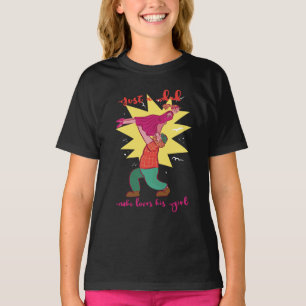 Just A Dad Who Loves His Girl T-Shirt