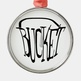 Just a Drop in a Bucket Metal Tree Decoration