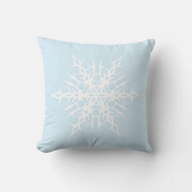 Just a Fun Snow Flake Cushion (Front)