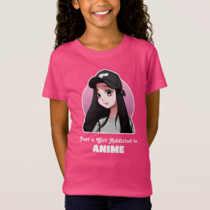 Just a Girl Addicted to Anime T-Shirt