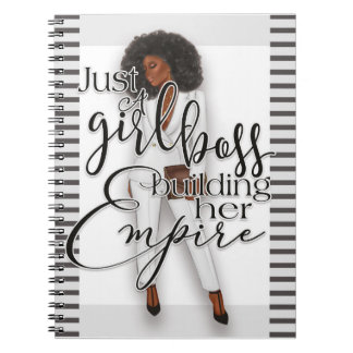 Just A Girl Boss Building Her Empire Notebook