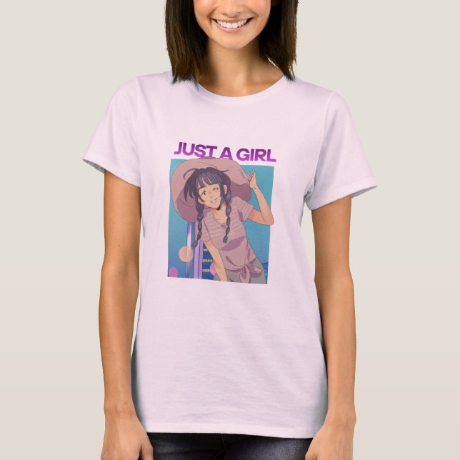 Just a girl T-Shirt (Front)
