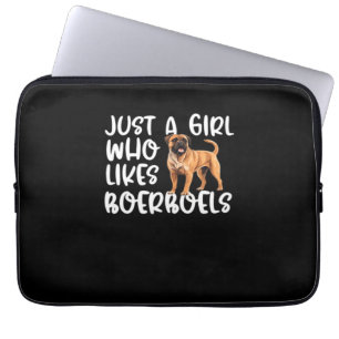 Just A Girl Who Likes Boerboels Classic T-Shirt Laptop Sleeve