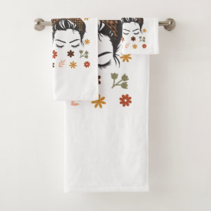 Just A Girl Who Love A Fall Bath Towel Set