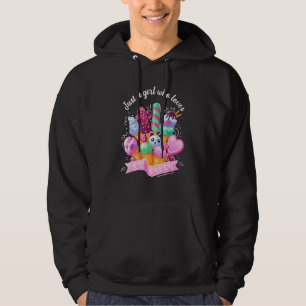 Just A Girl Who Love Ice Cream Sweet Cold Dessert Hoodie