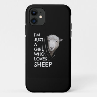 Just A Girl Who Love sheep | Sheep Fans gift Case-Mate iPhone Case