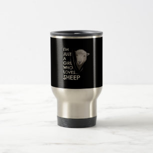 Just A Girl Who Love sheep Sheep Fans gift Travel Mug