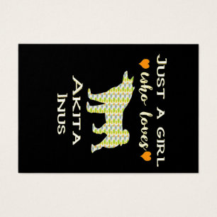 Just A Girl Who Loves Akita Gift, Akita Pet Gift