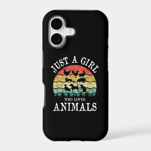 Just A Girl Who Loves Animals - Cute & Heartfelt 