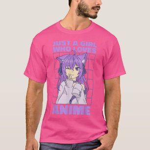 Just A Girl Who Loves Anime T-Shirt