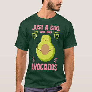 Just A Girl Who Loves Avocado For Avocado Girls 2 T-Shirt