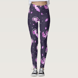 Just a Girl Who Loves Axolotls   Axolotl Spaceman  Leggings
