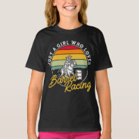 Just A Girl Who Loves Barrel Racing Horse Riding