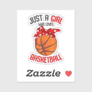 Just a Girl who Loves Basketball Girl