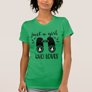 Just A Girl Who Loves Birds Birdwatching Bird T-Shirt