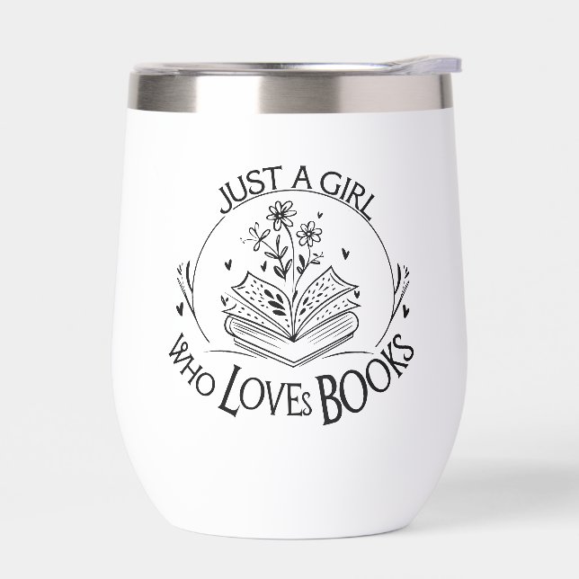 Just A Girl Who Loves Books (Left)