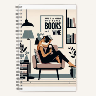 Just A Girl Who Loves Books and Wine