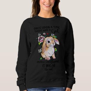 Just A Girl Who Loves Bunnies Rabbit Fairy Tale Gi Sweatshirt