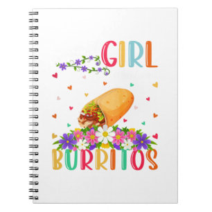 Just A Girl Who Loves Burrito Notebook
