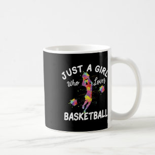 Just A Girl Who Loves Bysketbyll Coffee Mug
