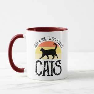 Just A Girl Who Loves Cats Mug
