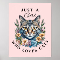 Just a Girl Who Loves Cats 