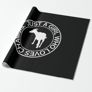Just A Girl Who Loves Chamois Gift For Women Goat Wrapping Paper