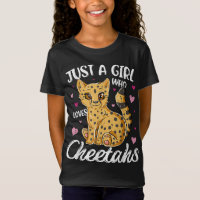 Just A Girl Who Loves Cheetahs | Heart Cheetah