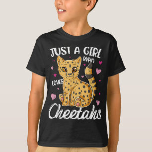 just a girl who loves cheetahs so much T-Shirt