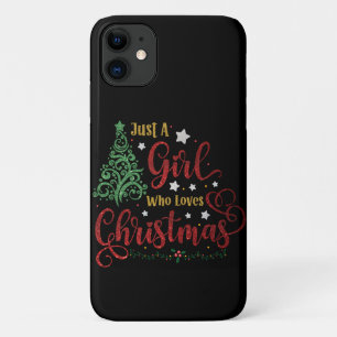 Just A Girl Who Loves Christmas Case-Mate iPhone Case