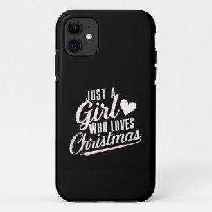 Just A girl Who Loves Christmas Case-Mate iPhone Case