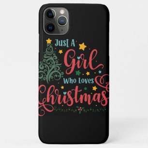 Just A Girl Who Loves Christmas Case-Mate iPhone Case