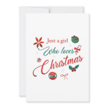 Just a Girl Who Loves Christmas